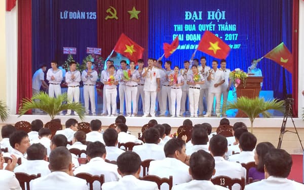 Lữ đoàn 125 tổ chức Đại hội Thi đua Quyết thắng giai đoạn 2012 – 2017