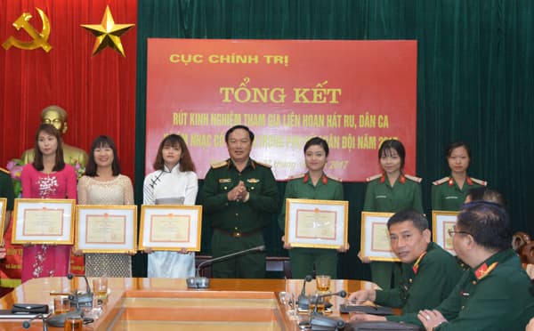 Tổng cục Kỹ thuật tổng kết phong trào  hát ru, hát dân ca, âm nhạc cổ truyền