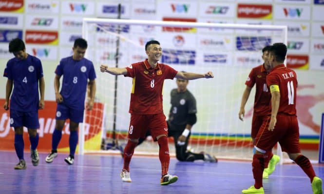 Đội tuyển futsal Việt Nam thắng kỷ lục Philippines 24-0