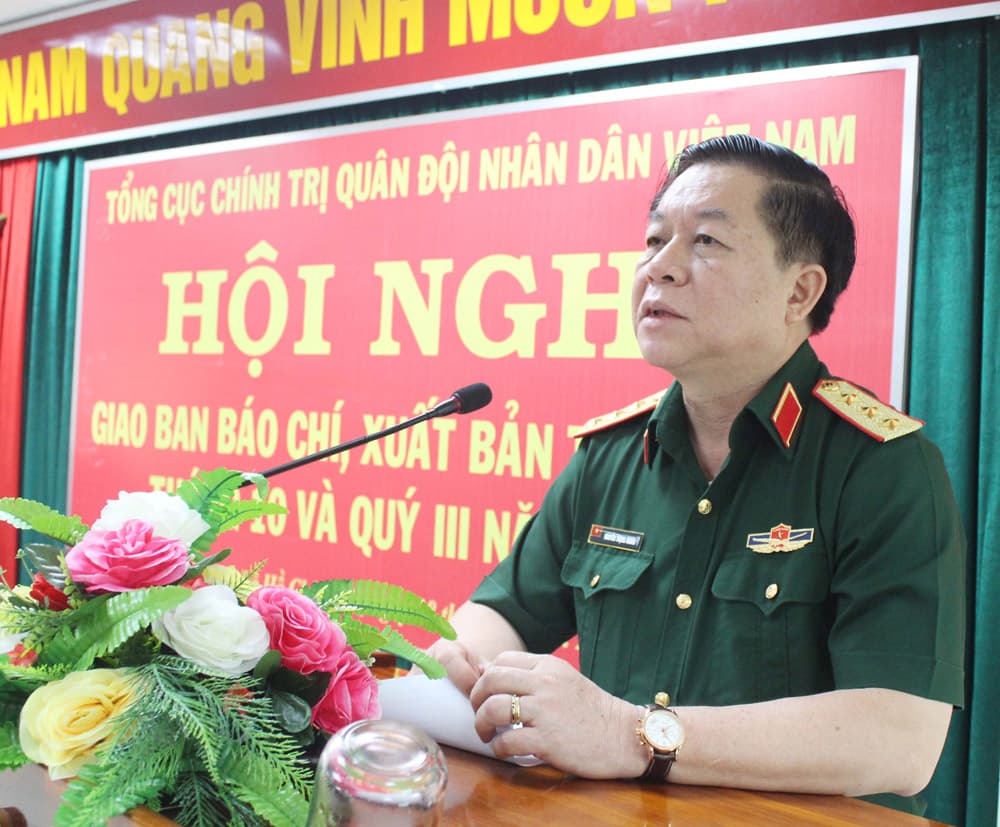 Giao ban báo chí, xuất bản toàn quân quý III – năm 2017