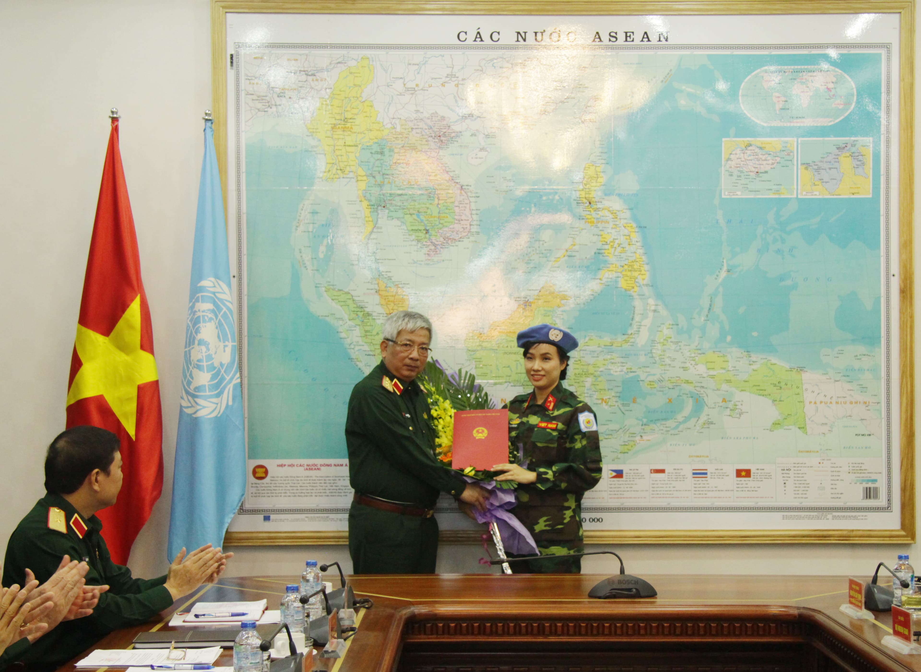 Việt Nam cử nữ sĩ quan đầu tiên tham gia nhiệm vụ GGHB LHQ