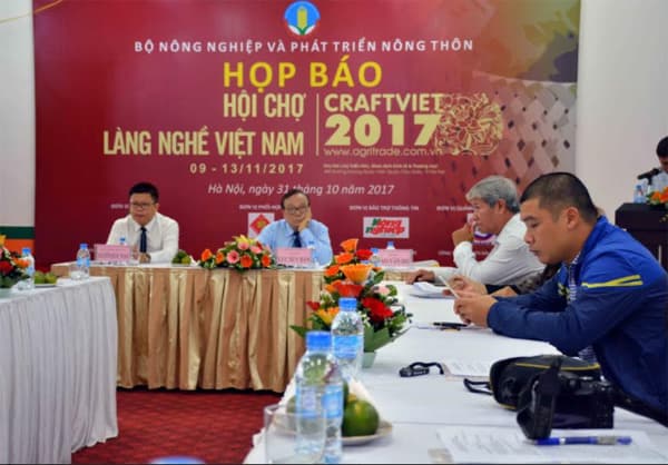 Hội chợ Làng nghề Việt Nam (CraftViet 2017) sẽ được tổ chức tại Hà Nội