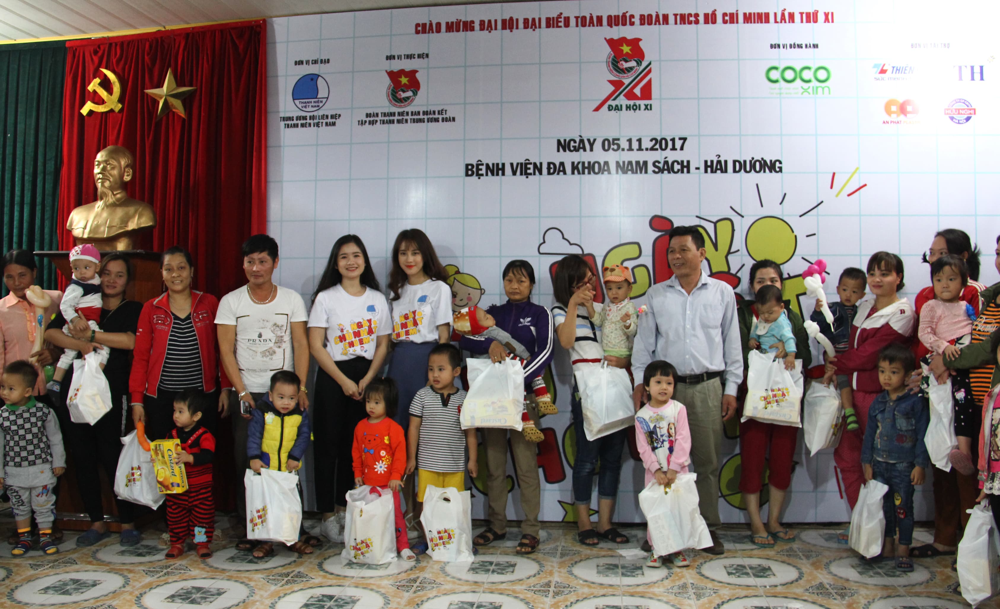 Mang niềm vui đến với bệnh nhi tại Hải Dương