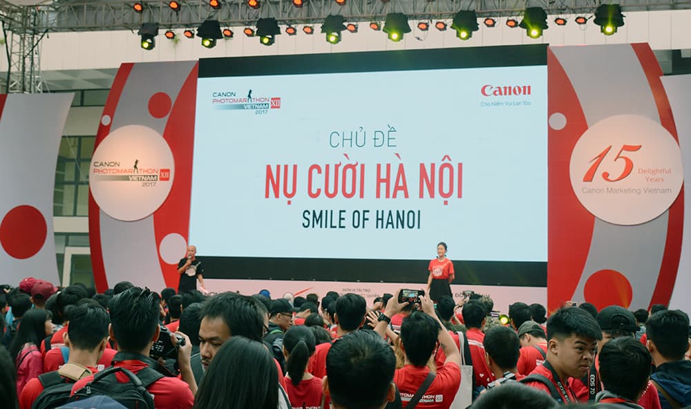 Gần 4.000 thí sinh tham dự cuộc thi Canon PhotoMarathon 2017