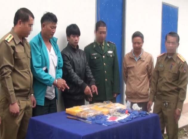 Phá điểm trung chuyển ma túy tại Phongsaly