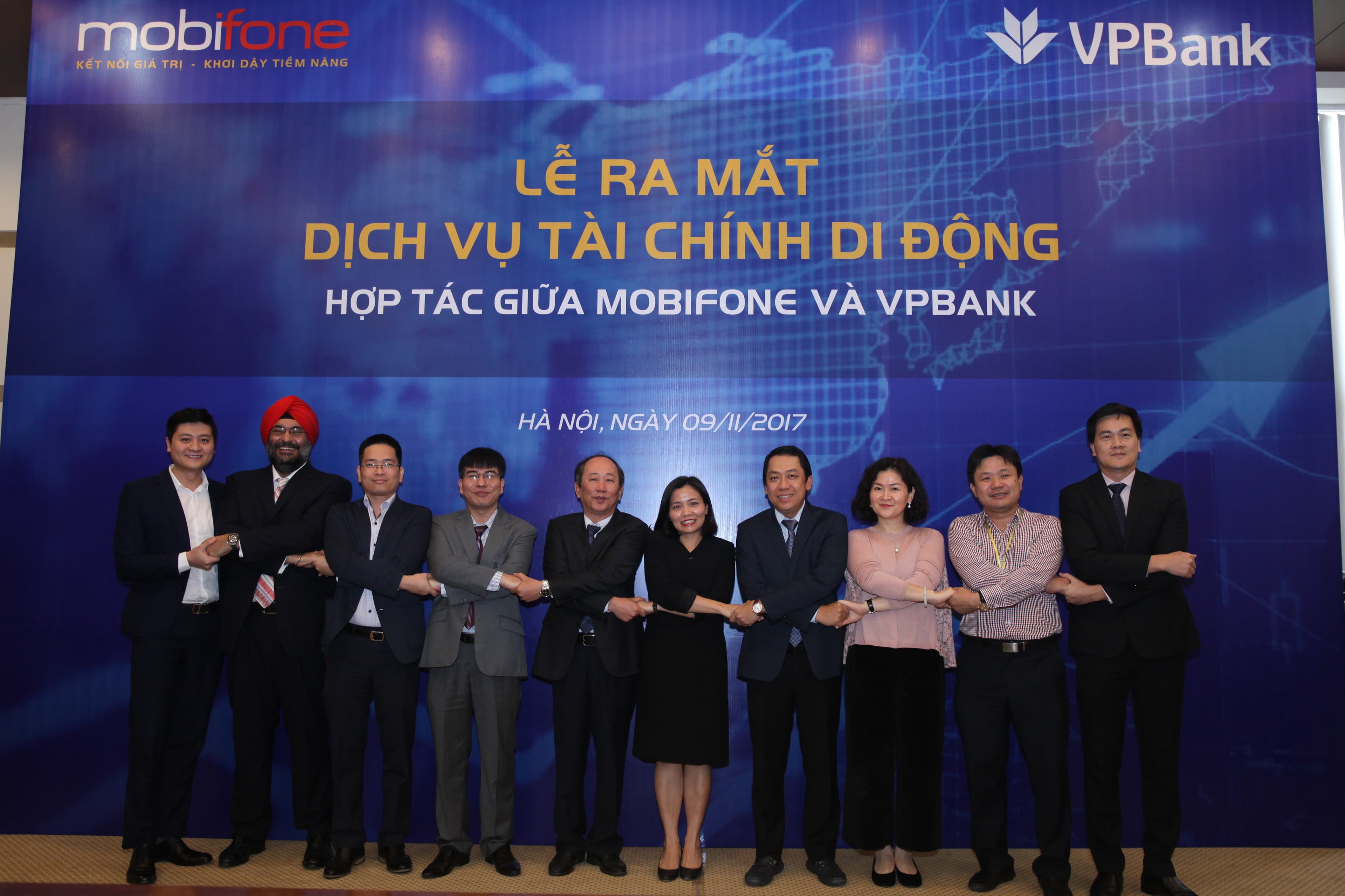 MobiFone và VPBank: Cung cấp dịch vụ tài chính di động