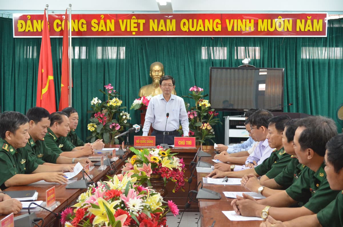 Bình Định khen thưởng BĐBP tỉnh trong công tác khắc phục hậu quả bão số 12
