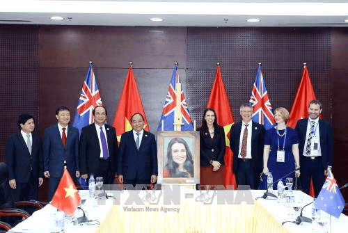 APEC 2017: Thủ tướng Nguyễn Xuân Phúc tiếp Thủ tướng New Zealand