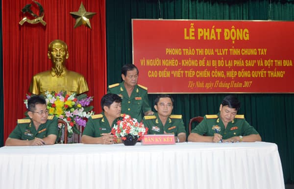 Phát động thi đua “Chung tay vì người nghèo – không để ai bị bỏ lại phía sau”