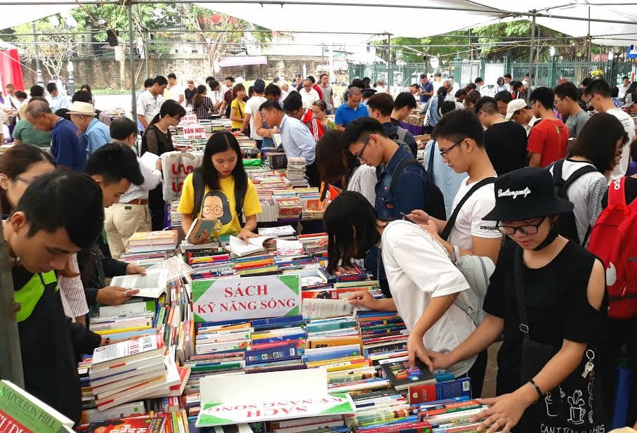 Khai mạc Hội sách cũ Hà Nội
