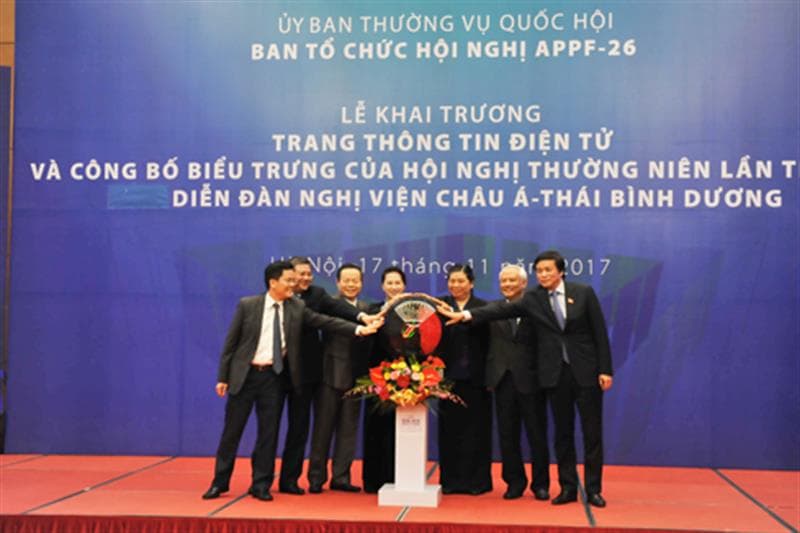 Khai trương Trang thông tin điện tử và công bố biểu trưng Hội nghị APPF-26