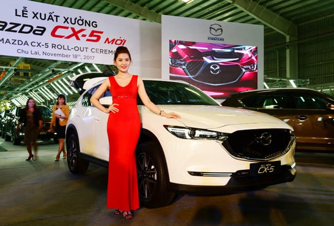 Thaco Trường Hải ra mắt mẫu xe Mazda CX-5 mới