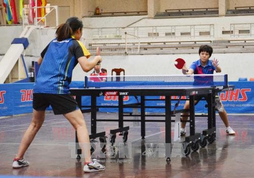 Kết thúc Giải bóng bàn các cây vợt xuất sắc toàn quốc năm 2017