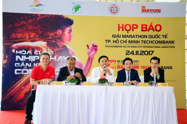Hơn 5.000 vận động viên tham gia Giải Marathon quốc tế TP Hồ Chí Minh Techcombank 2017