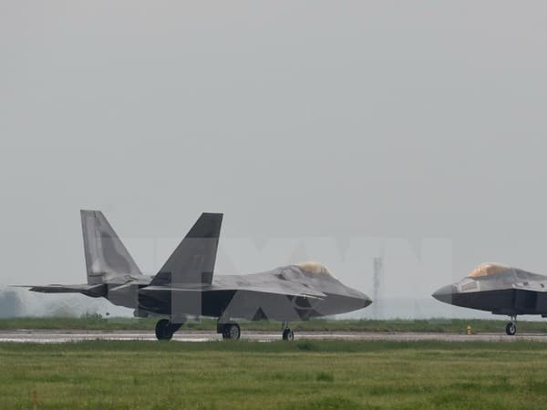 Mỹ sẽ điều 6 tiêm kích tàng hình Raptor tới bán đảo Triều Tiên