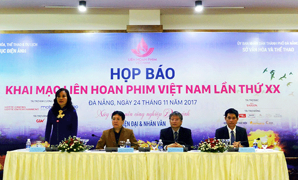 Họp báo “Khai mạc Liên hoan phim Việt Nam lần thứ XX”