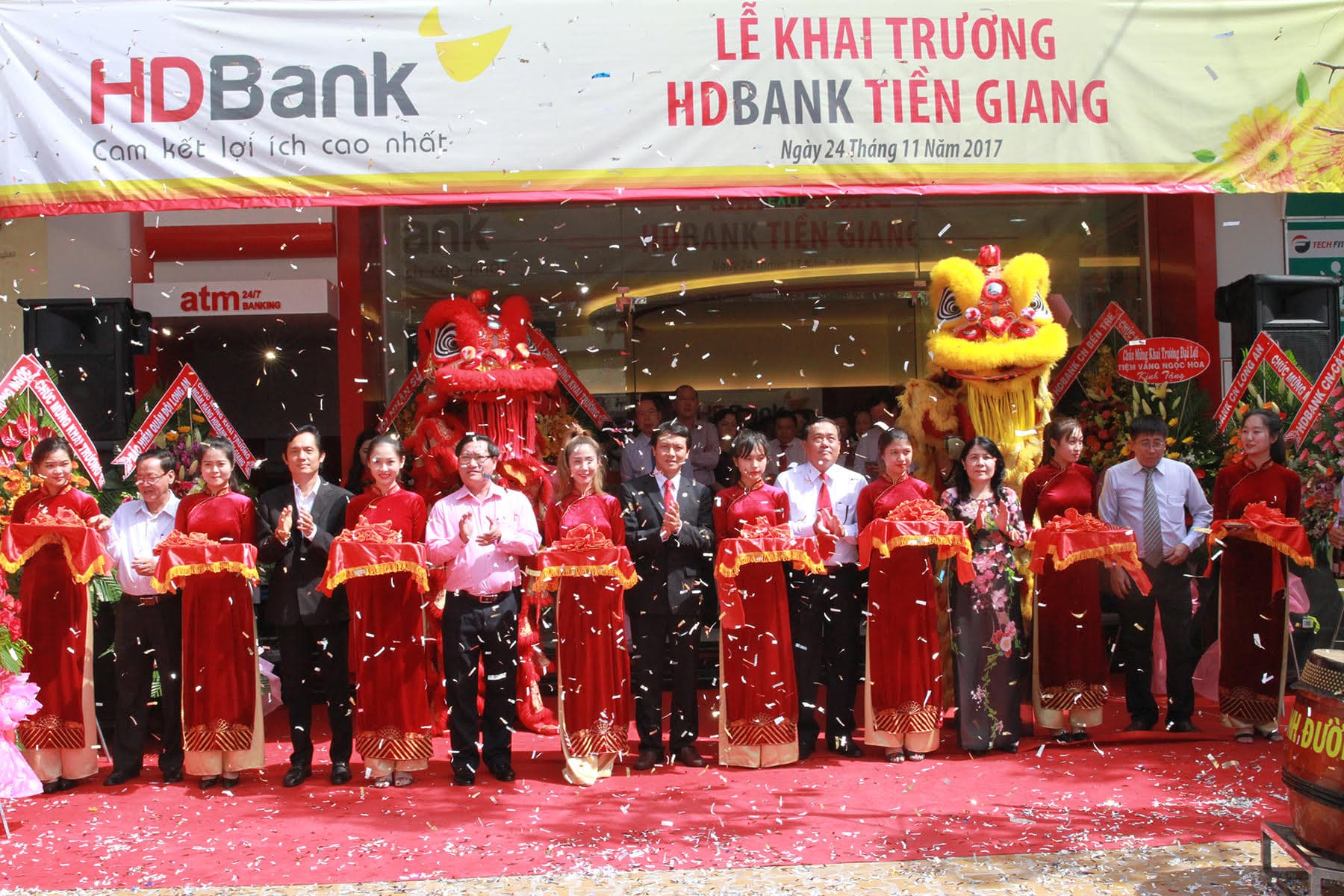 HDBank khai trương chi nhánh mới tại Tiền Giang