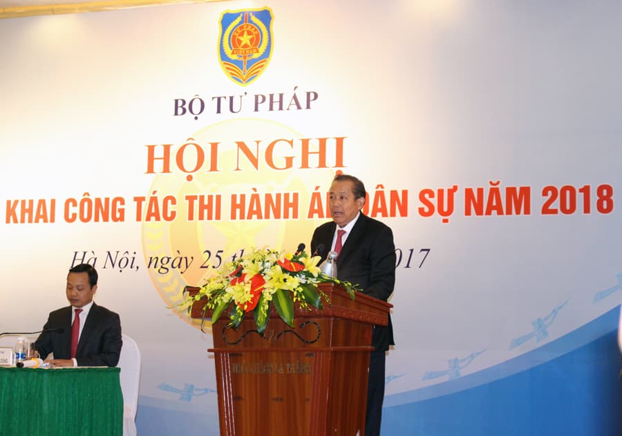 Bộ Tư pháp tổ chức Hội nghị triển khai công tác thi hành án dân sự