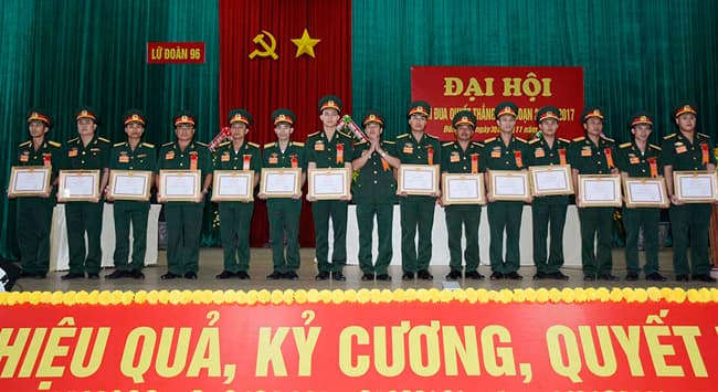 Lữ đoàn 96: Nhiều mô hình thi đua hiệu quả