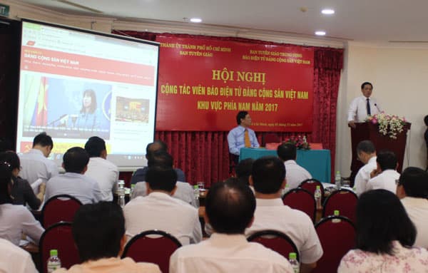Báo Điện tử Đảng Cộng sản Việt Nam tổ chức Hội nghị cộng tác viên khu vực phía Nam năm 2017