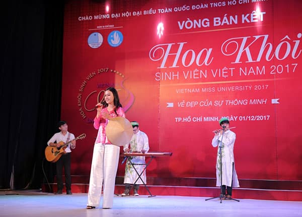 45 thí sinh lọt vào vòng chung kết Hoa khôi Sinh viên Việt Nam 2017