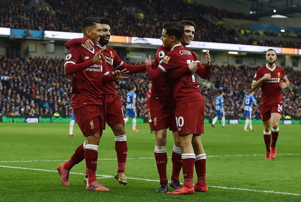 Liverpool thắng đậm, Tottenham chia điểm với Watford