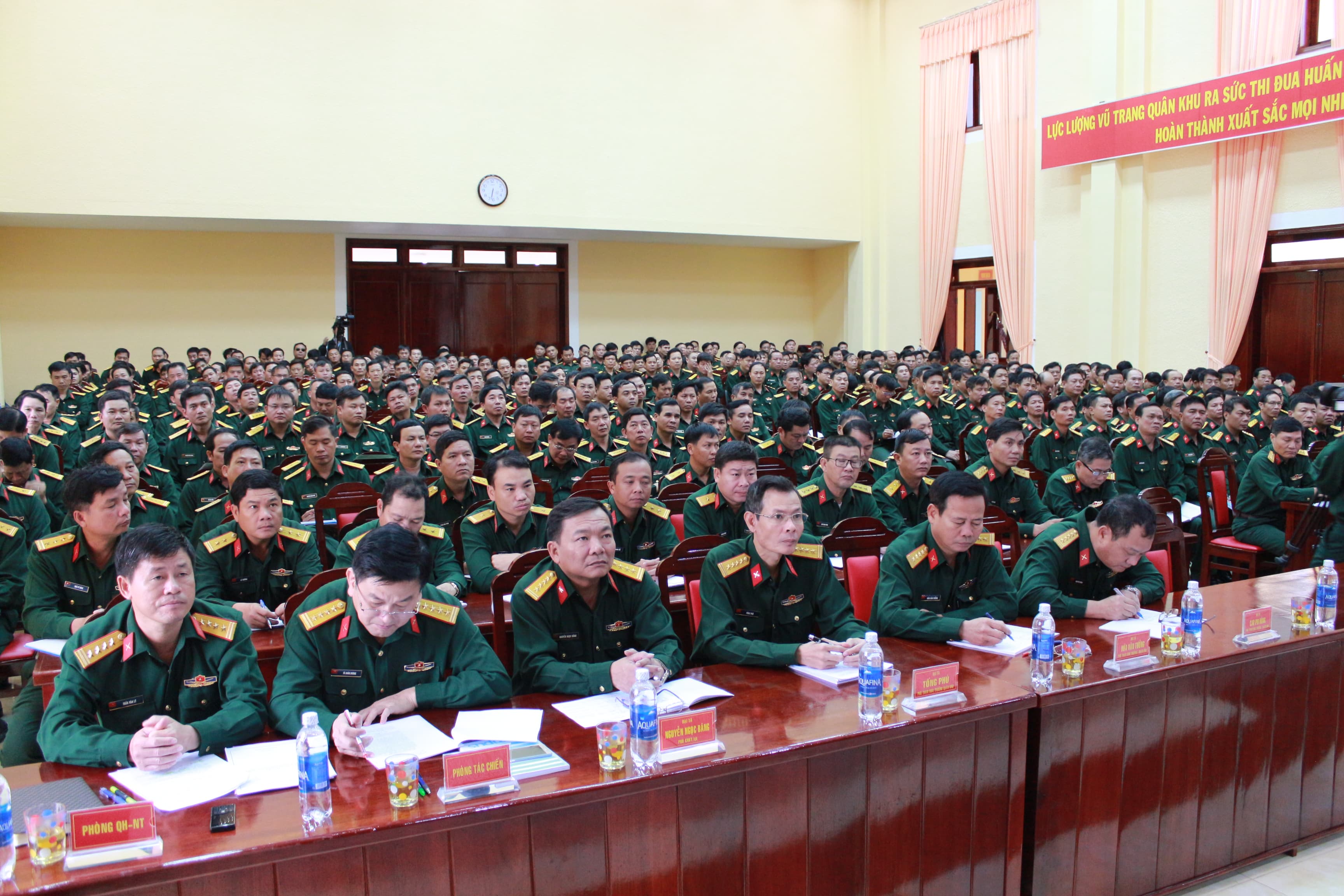 Quân khu 5 tập huấn quân sự năm 2018