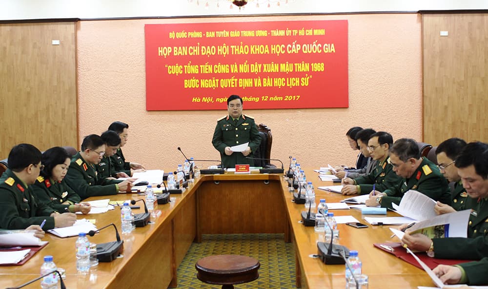 Chuẩn bị tổ chức Hội thảo khoa học cấp quốc gia về Cuộc Tổng tiến công và nổi dậy Xuân Mậu Thân 1968
