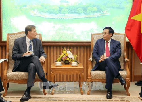 Phó thủ tướng Vương Đình Huệ hoan nghênh USAID hỗ trợ doanh nghiệp Việt tham gia chuỗi cung ứng toàn cầu