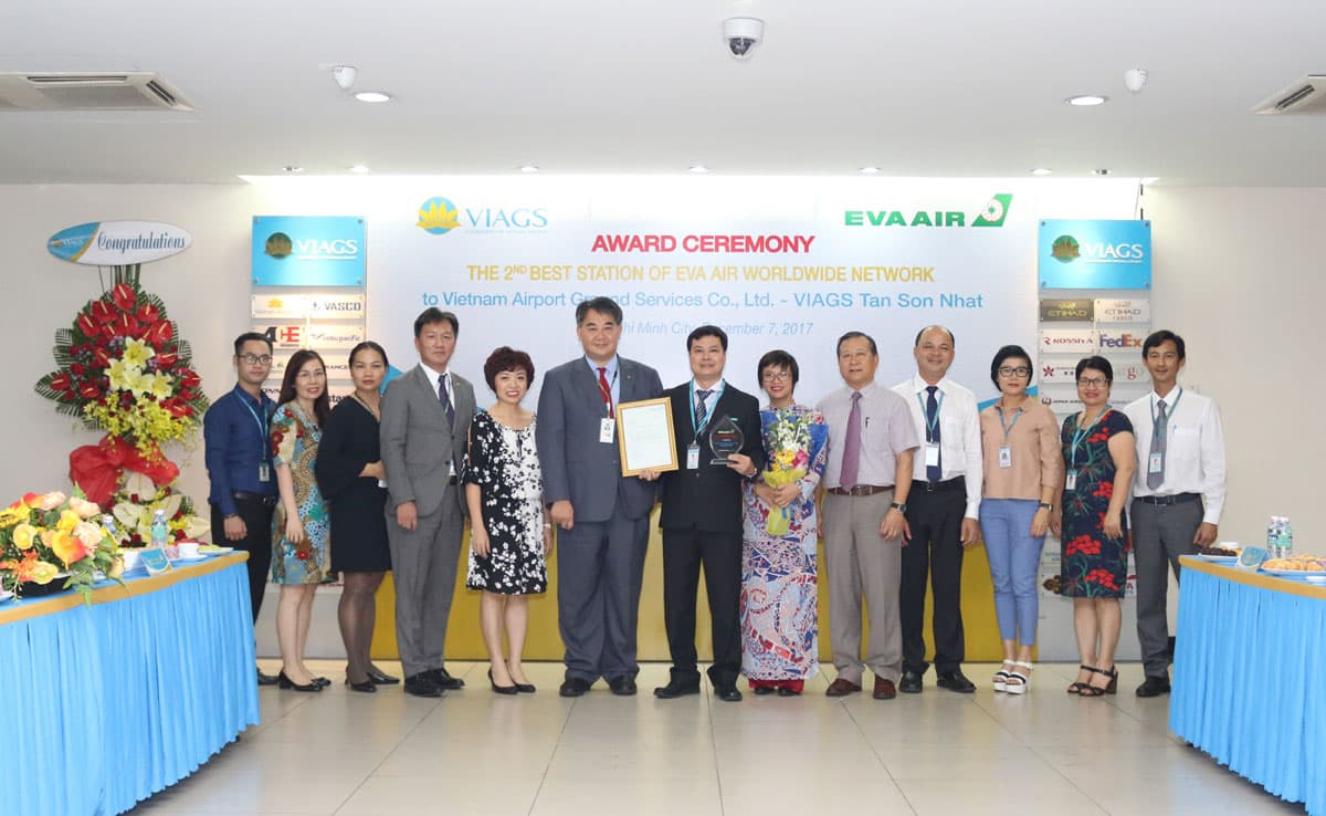 Đơn vị thành viên của Vietnam Airlines nhận giải dịch vụ đạt chất lượng tốt thứ 2 toàn cầu