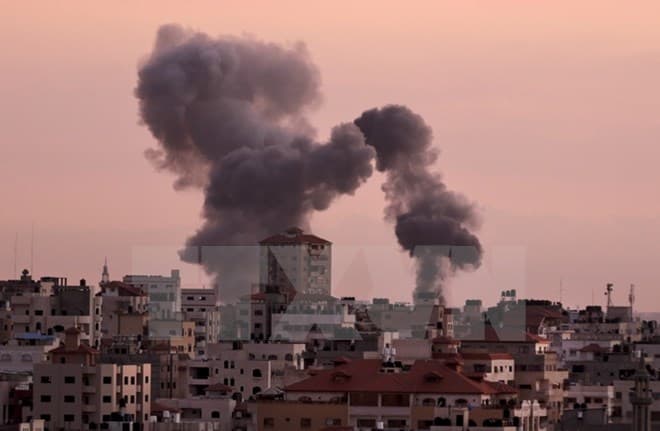 Israel không kích các mục tiêu Hamas ở Dải Gaza