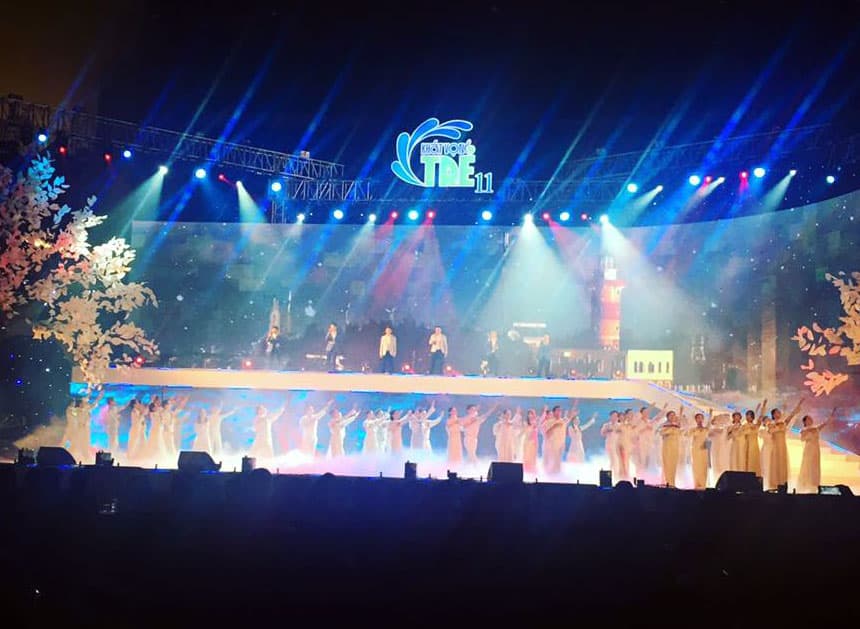 Chương trình nghệ thuật “Tổ quốc- Bốn mùa thanh xuân” chào mừng Đại hội Đoàn toàn quốc lần thứ XI