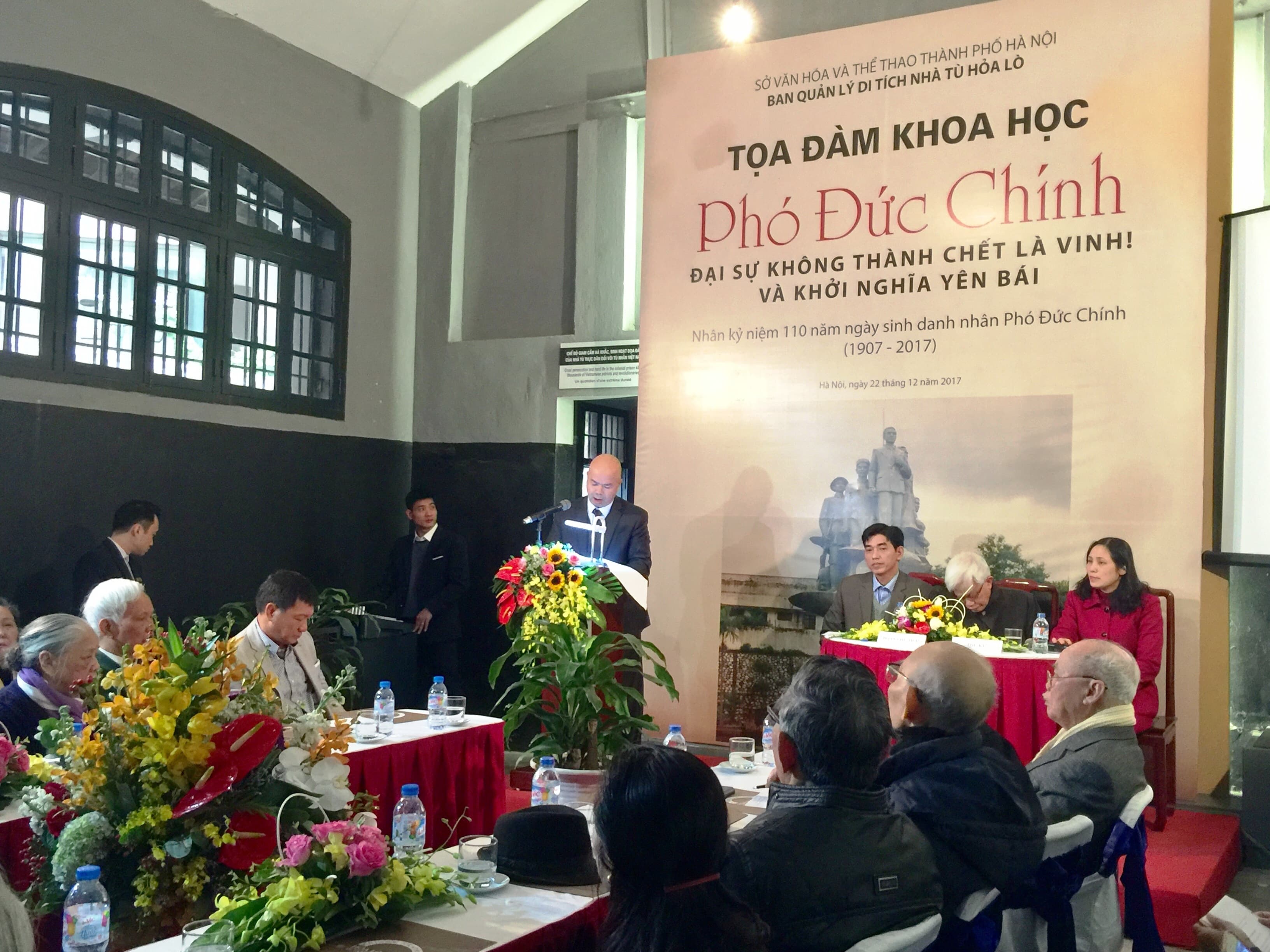 Tọa đàm khoa học về danh nhân Phó Đức Chính