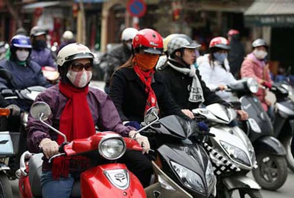 Bão số 15 suy yếu thành áp thấp nhiệt đới, Bắc Bộ trời rét đậm