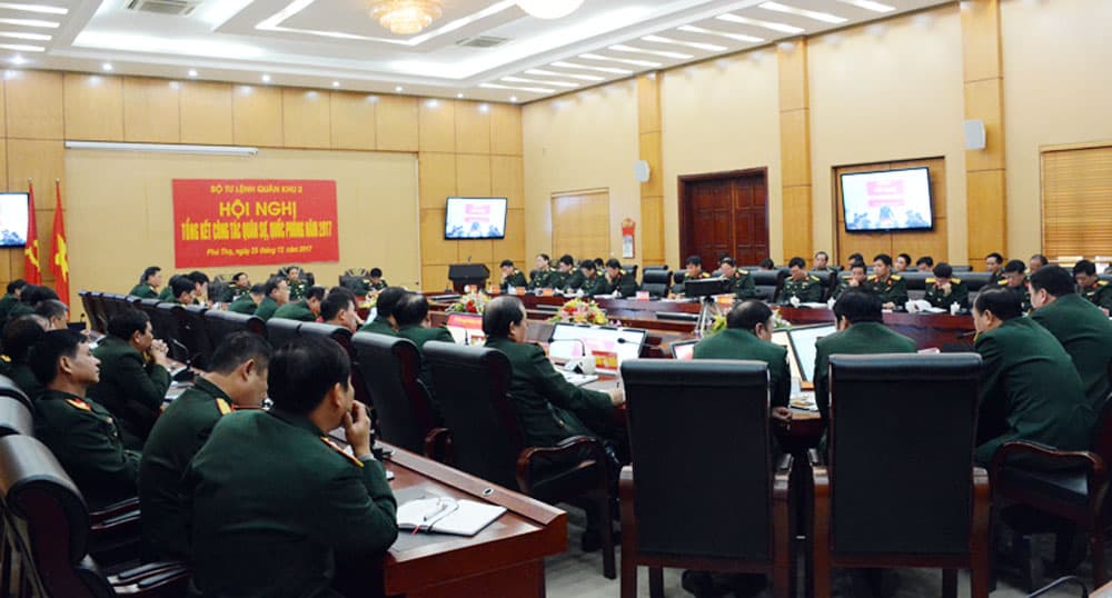 Quân khu 2 tổng kết công tác quân sự, quốc phòng năm 2017