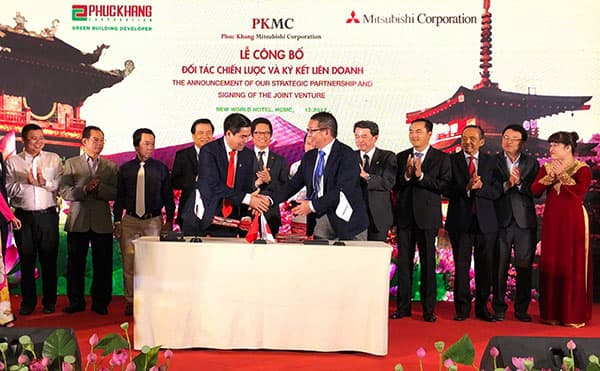 Tập đoàn Mitsubishi tham gia phát triển các dự án đô thị tại TP Hồ Chí Minh