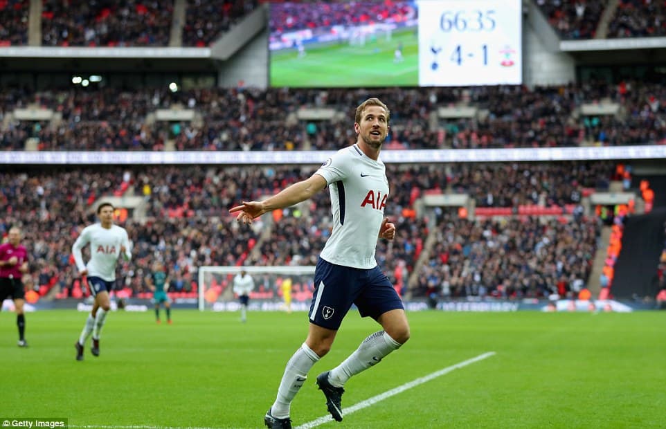 Thắng đậm Southampton, Tottenham tạm chiếm vị trí thứ tư
