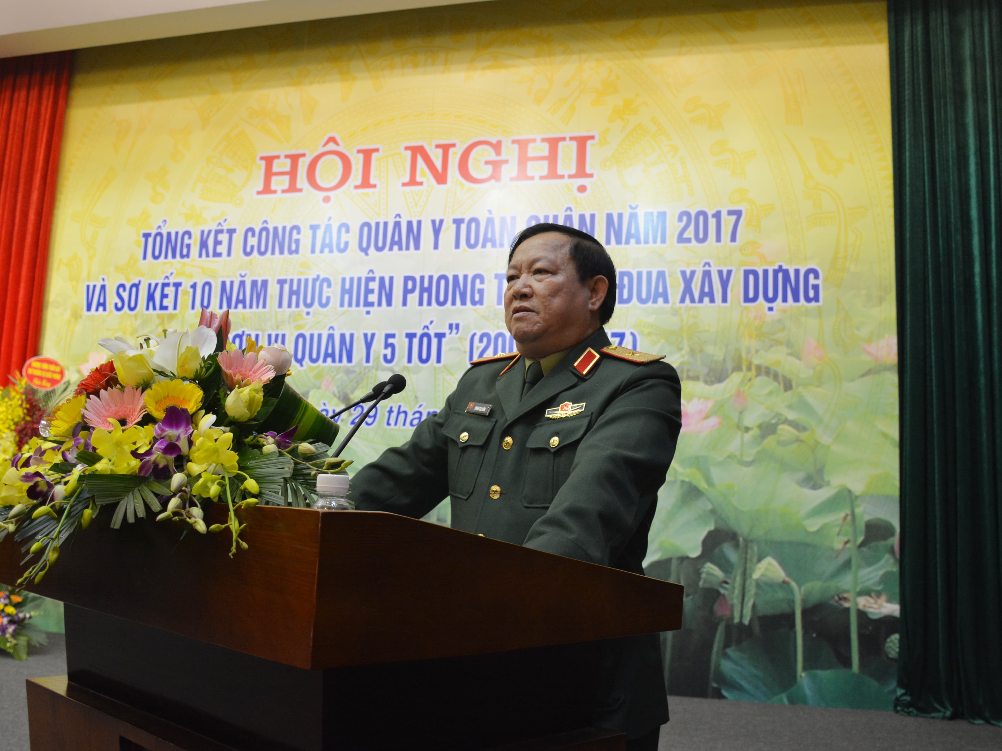 Bộ Quốc phòng tổ chức Hội nghị Quân y toàn quân năm 2017
