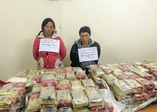 Bắt quả tang chuyên án ma túy lớn nhất từ trước đến nay, thu giữ 489 bánh heroin