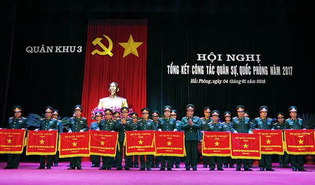 Quân khu 3 tổng kết công tác quân sự, quốc phòng năm 2017