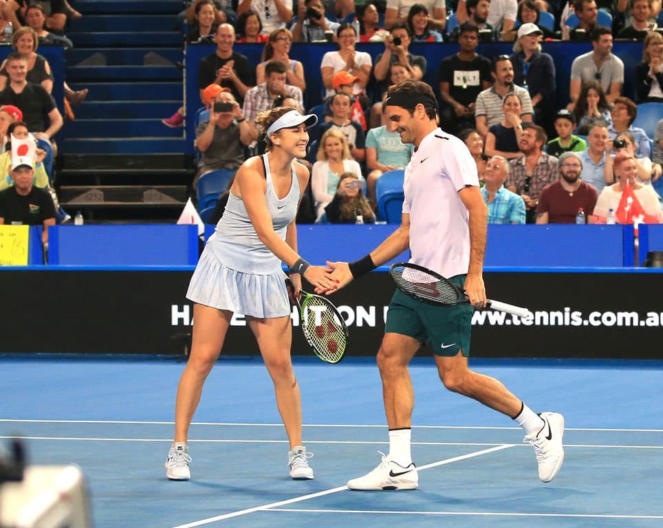 Roger Federer giúp đội tuyển Thụy Sĩ vào chung kết Hopman CUP 2018
