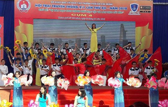 TP Hồ Chí Minh hơn 10.000 học sinh tham gia hội trại truyền thống
