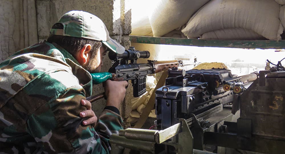 Lực lượng chính phủ Syria phá vỡ vòng vây của phiến quân tại Harasta