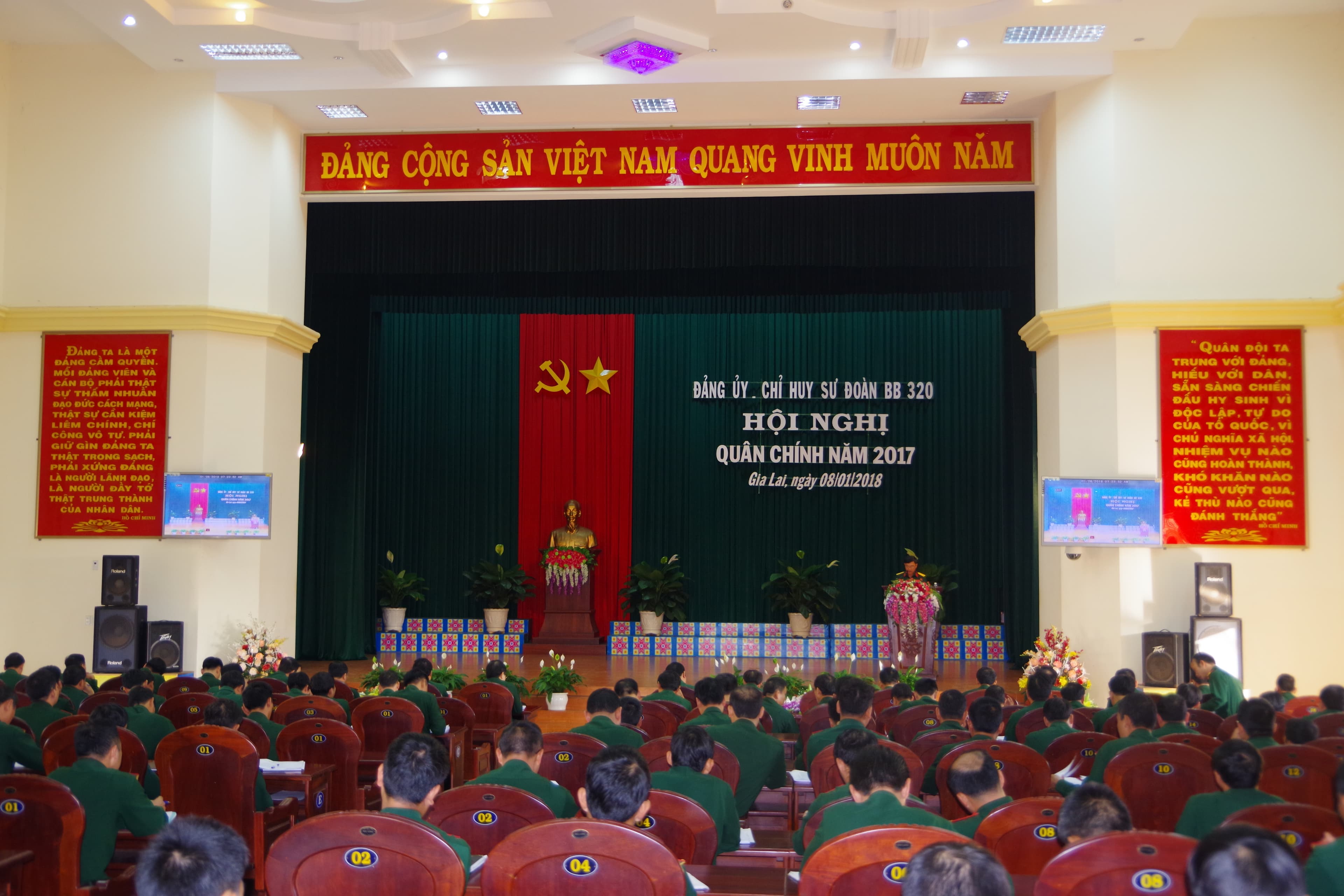 Sư đoàn 320 tổ chức Hội nghị Quân chính năm 2017