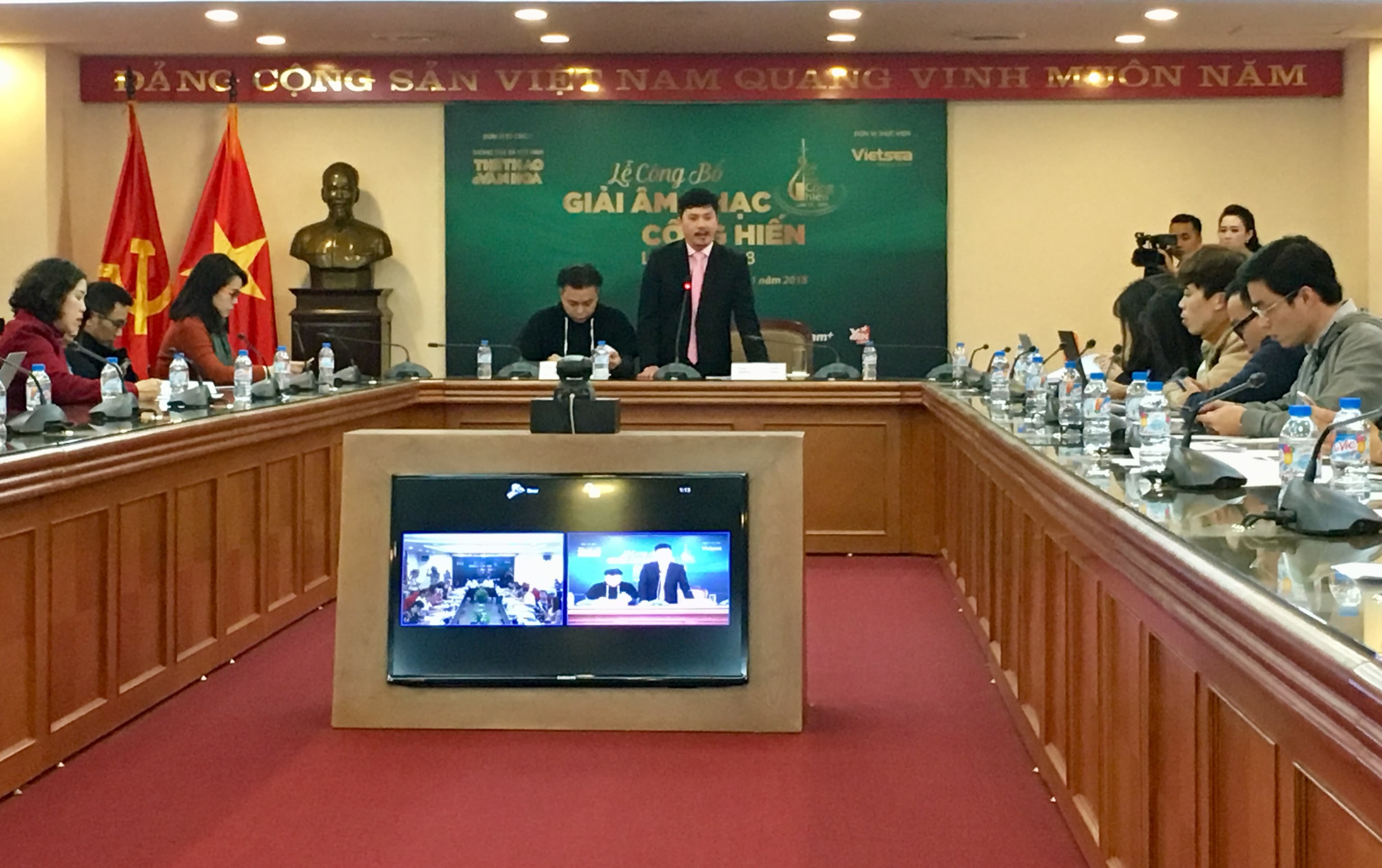 Khởi động giải thưởng Âm nhạc Cống hiến lần thứ 13