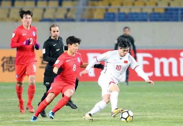 U23 Việt Nam thua sát nút trong trận ra quân ở VCK U23 châu Á