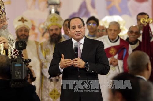 Ai Cập: 490 nghị sĩ tiến cử Tổng thống El-Sisi ra tranh cử nhiệm kỳ hai