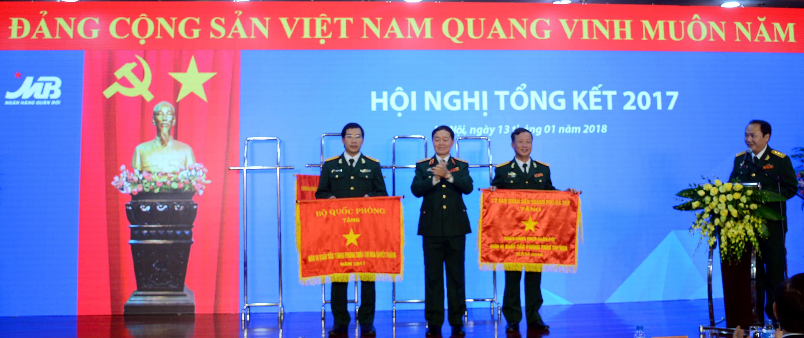 Ngân hàng TMCP Quân đội lợi nhuận tăng hơn 144% so với năm 2016