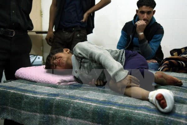 Syria: Lại nghi vấn tấn công bằng khí độc chlorine ở Đông Ghouta