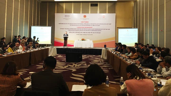 Khởi động dự án phòng chống bạo lực đối với phụ nữ và trẻ em gái